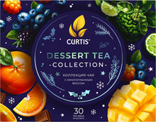 画像をギャラリービューアに読み込む, CURTIS(カーティス) デザートティーコレクション ウィンター・ブルー 6種類 紅茶アソート(30枚入)