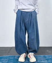 画像をギャラリービューアに読み込む, 【期間限定】タック ウォッシュデニム バレル パンツ|Nora Lily(ノラリリー)