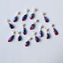 画像をギャラリービューアに読み込む, ハルモニア|淡水パールとムーンストーンの耳飾り|Une(ウーネ)