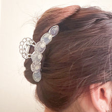 画像をギャラリービューアに読み込む, 小花のバンスクリップシルバー(大)|Apila(アピラ)