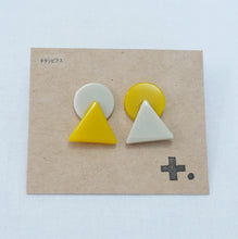 画像をギャラリービューアに読み込む, まるさんかくピアス|PlusDot+.(プラスドット)