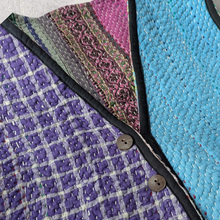 画像をギャラリービューアに読み込む, vintage kantha vest #2|ananyaユイイツムニ(アナンヤユイイツムニ)