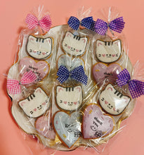 画像をギャラリービューアに読み込む, 着色料不使用★ねこのメッセージプレートアイシングクッキー|アイシングクッキーsonmuru(アイシングクッキー ソンムル)