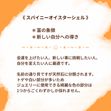 画像をギャラリービューアに読み込む, 金属アレルギー対応『お守りジュエリー』スパイニーオイスター・ハートリング / 錆びない素材|Hiwalani(ヒワラニ)