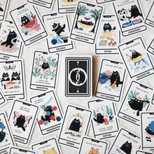 画像をギャラリービューアに読み込む, SZIAOREO Black Cat Oracle Deck|SZIAOREO ARTWORKS(シアオレオアートワークス)