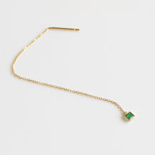 画像をギャラリービューアに読み込む, ーdepuis ー エメラルドチェーンピアス|Harry jewelry(ハリージュエリー)