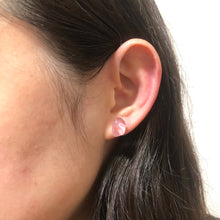 画像をギャラリービューアに読み込む, 水彩鉱石レジンピアス/イヤリングbehind White|mi-style(ミースタイル)