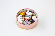 画像をギャラリービューアに読み込む, 『ねむねむにゃんこVer』カラフルで可愛いアイシングクッキー缶|ケーキ工房 アンドンカフェ(ケーキコウボウ アンドンカフェ)
