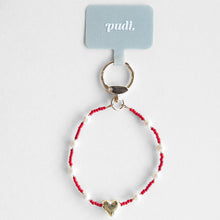 画像をギャラリービューアに読み込む, カラービーズストラップ|pudi(プディ)