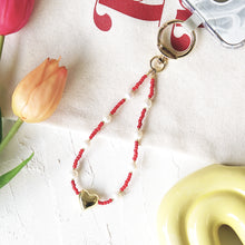 画像をギャラリービューアに読み込む, カラービーズストラップ|pudi(プディ)