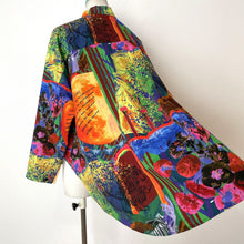 画像をギャラリービューアに読み込む, Manteau shirt I orange - マントシャツIオレンジ|Merci DIEU(メルシーデュー)