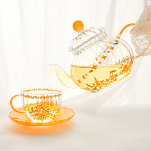 画像をギャラリービューアに読み込む, 金木犀が靡く耐熱ガラスのティーセット|Blanche Neige By ちょこにゃん(ブランシュネージュバイチョコニャン)