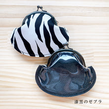 画像をギャラリービューアに読み込む, クリアがま口 本革 小銭入れ 小物入れ スケルトンがま口|六屋(ムツヤ)