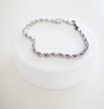 画像をギャラリービューアに読み込む, Rope Stainless Chian Bracelet|F JewelryProducts(エフジュエリープロダクツ)
