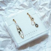 画像をギャラリービューアに読み込む, 絵画の雫|クリムト|接吻|ベートーヴェンフリーズ|ユディト|水蛇|ピアス|イヤリング|アシンメトリー|PERTIKAmignon(ペルチカミニョン)