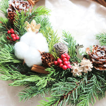 画像をギャラリービューアに読み込む, 三日月クリスマスリース|Luna et Lily(ルナエリリ)