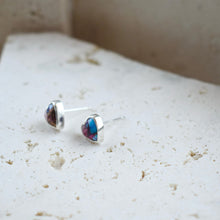 画像をギャラリービューアに読み込む, Pink copper turquoise heart pierce |MARIA JEWELRY(マリアジュエリー)