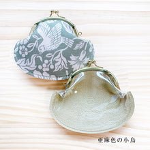 画像をギャラリービューアに読み込む, クリアがま口 本革 小銭入れ 小物入れ スケルトンがま口|六屋(ムツヤ)