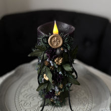 画像をギャラリービューアに読み込む, プレミアムフラワーアートキャンドルL フレンチシック|ciel bleu(シエルブルー)