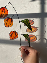 画像をギャラリービューアに読み込む, ほおずきの枝|wire art Niko(ワイヤーアートニコ)