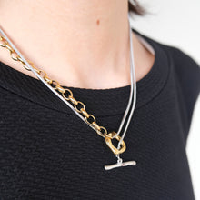 画像をギャラリービューアに読み込む, ステンレス3WAYマンテルロングネックレス|HOTARU(ホタル)