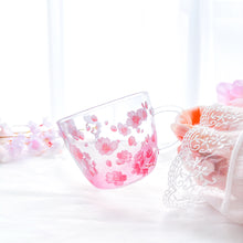 画像をギャラリービューアに読み込む, 時を映す桜の耐熱グラス – 昼桜と宵桜 – |Blanche Neige By ちょこにゃん(ブランシュネージュバイチョコニャン)