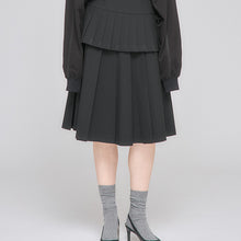 画像をギャラリービューアに読み込む, ミドルレングス プリーツスカート(Set)|Nora Lily elle(ノラリリーエル)