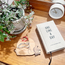 画像をギャラリービューアに読み込む, どうぶつの木製プレート&コースター【おおかみ】|Ten&O Art+Craft(テンアンドオー アートクラフト)