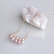 画像をギャラリービューアに読み込む, 大人の上品雪だるま淡水パールネックレス|SAKURA jewelry(サクラジュエリー)