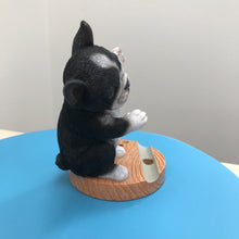 画像をギャラリービューアに読み込む, 黒白フレンチブルドック スマホスタンド|WooBia(ウービア)