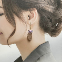 画像をギャラリービューアに読み込む, あさがお風鈴ピアス/イヤリング|a.line(エーライン)