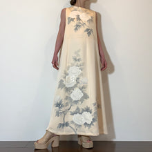 画像をギャラリービューアに読み込む, 着物リメイク Aラインワンピース裏地付き|komomo(コモモ)