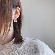 画像をギャラリービューアに読み込む, ねこイヤリング チェック|slowly&starry(スローリーアンドスターリー)