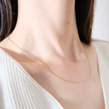 画像をギャラリービューアに読み込む, 316L 0.6mm極細ネックレス|HOTARU(ホタル)