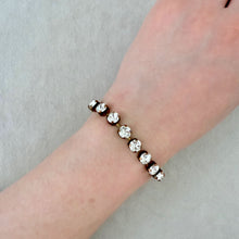 画像をギャラリービューアに読み込む, 【ブレスレット】特別なシーンを彩る優美なヴィンテージスワロフスキーとクラスプのブレスレット|ERIKOART(エリコアート)