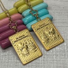 画像をギャラリービューアに読み込む, My Melody 50th & Kuromi 20th Anniversaries ペンダント・マイメロディ(スクエア)|Cuprum by ISHIWATA(クプラム バイ イシワタ)