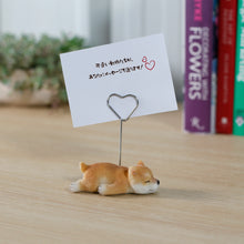 画像をギャラリービューアに読み込む, 柴犬 メモホルダー|WooBia(ウービア)