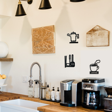 画像をギャラリービューアに読み込む, ルームサイン コーヒー カフェ 貼付けタイプ ドアサイン ピクトサイン ドアプレート|gram(グラム)