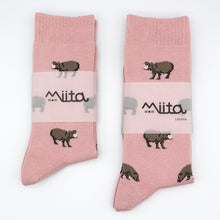 画像をギャラリービューアに読み込む, コビトカバ|ソックス・靴下|Miita(ミータ)