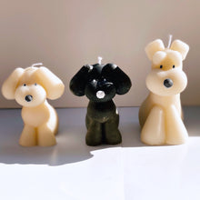 画像をギャラリービューアに読み込む, おりこうな犬のキャンドル【シュナウザー】|Studiok.k(スタジオケーケー)