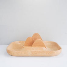 画像をギャラリービューアに読み込む, ウッドトレー 山と海|TOSMU(トスム)