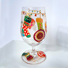 画像をギャラリービューアに読み込む, Xmasオーナメント ビアグラス|RYUEN(リュウエン)