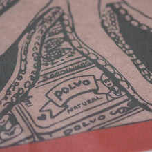 画像をギャラリービューアに読み込む, 旅するタコ ハンカチ|aosansyo(アオサンショウ)