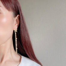 画像をギャラリービューアに読み込む, スター×パールタッセルピアス|Novedad.(ノベダ)