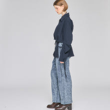 画像をギャラリービューアに読み込む, タック エッグシルエット ブルゾン|Nora Lily elle(ノラリリーエル)