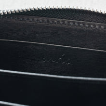 画像をギャラリービューアに読み込む, Round coin purse sumi ファスナー小銭入れ 墨染|enrio(エンリオ)