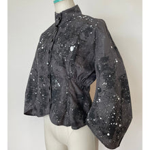 画像をギャラリービューアに読み込む, Victorian shirt paint gray - ヴィクトリアンシャツ ペイントグレー|Merci DIEU(メルシーデュー)