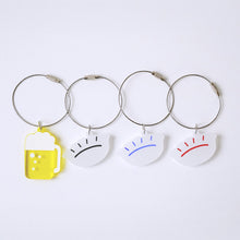 画像をギャラリービューアに読み込む, KEY RING(餃子 -赤-)|ホニャララッパー