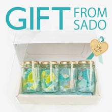 画像をギャラリービューアに読み込む, SEA GLASS CANDY ギフトセット(4本入)|人魚の宝箱(ニンギョノタカラバコ)