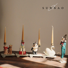 画像をギャラリービューアに読み込む, Konges Sløjd - Birthday train - Clown coeur(デンマーク)|SUNNAO(サンナオ)